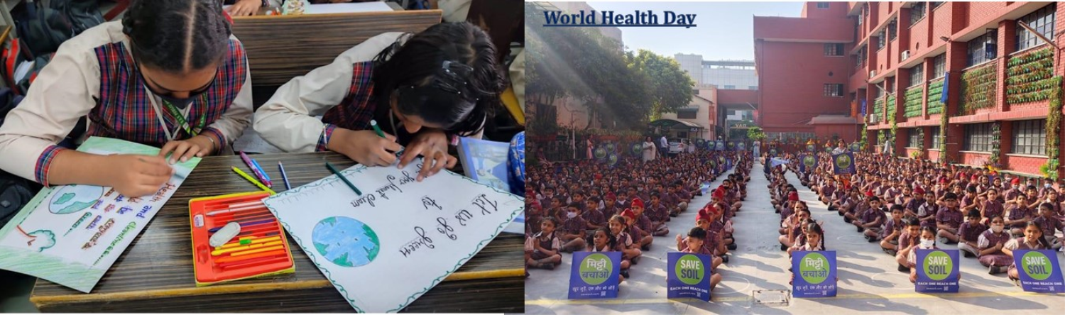 DAV Public School Raises Significance of World Health Day